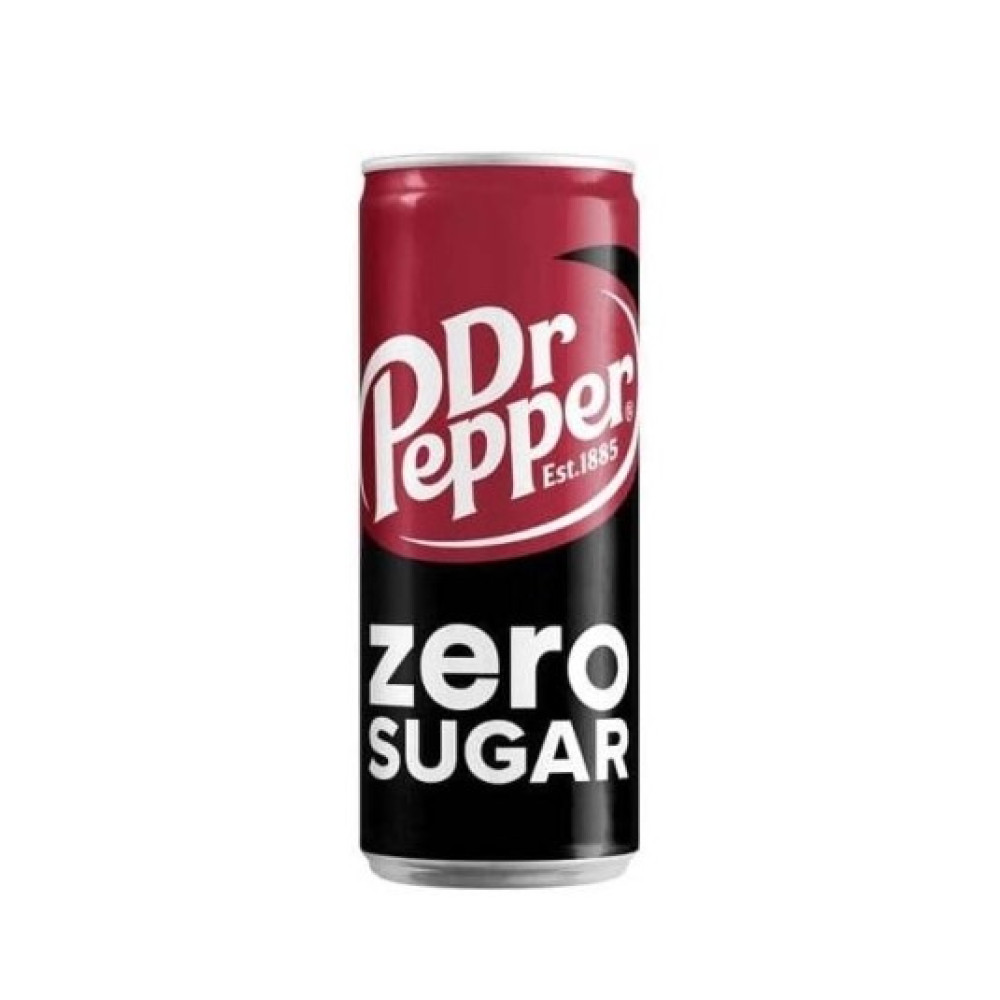 Напій газований DrPepper Zero 330мл