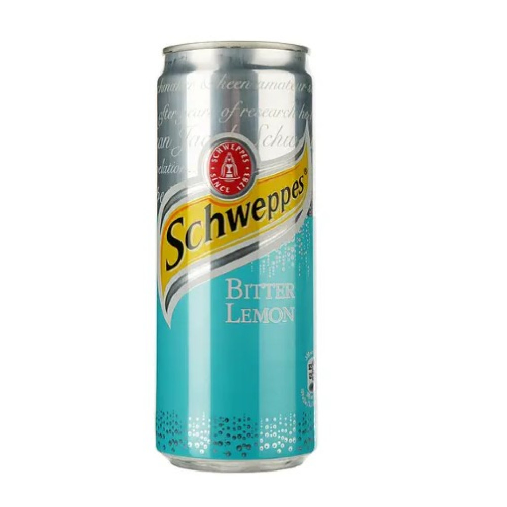 Напій газований Schweppes Bitter Lemon 330мл 