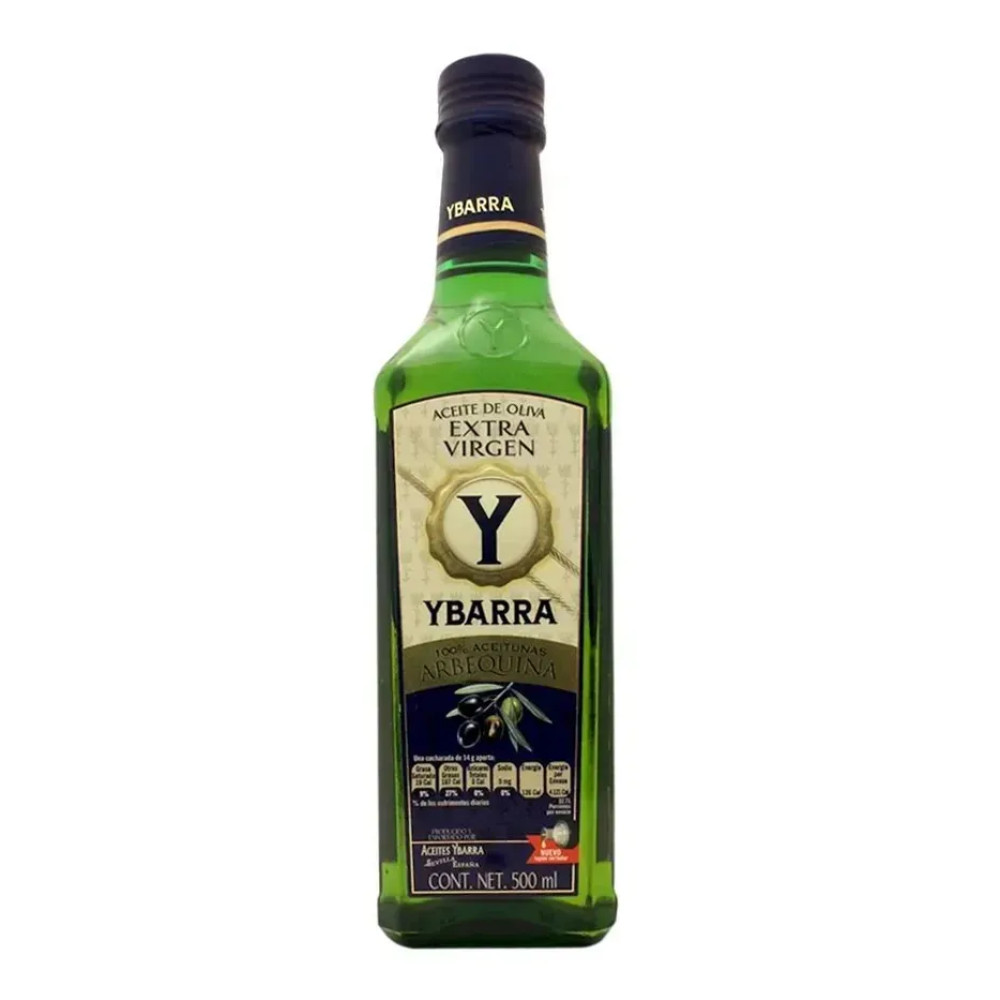 Масло оливковое Ybarra Extra Virgin Arbequina из сортовых оливок 500 мл
