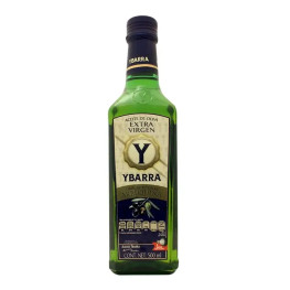 Олія оливкова Ybarra Extra Virgin Arbequina з сортових оливок 500 млл