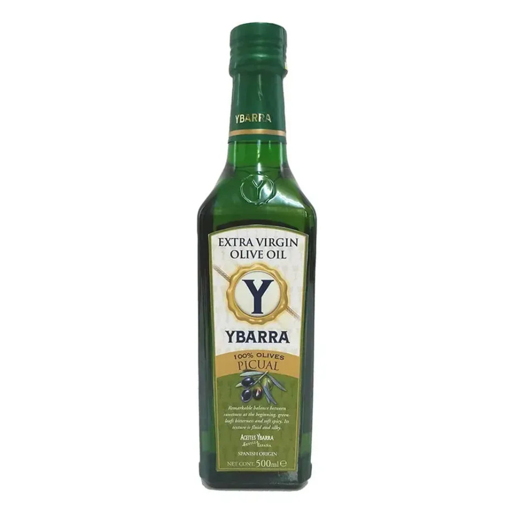 Масло оливковое Ybarra Extra Virgin Picual из сортовых оливок 500 мл