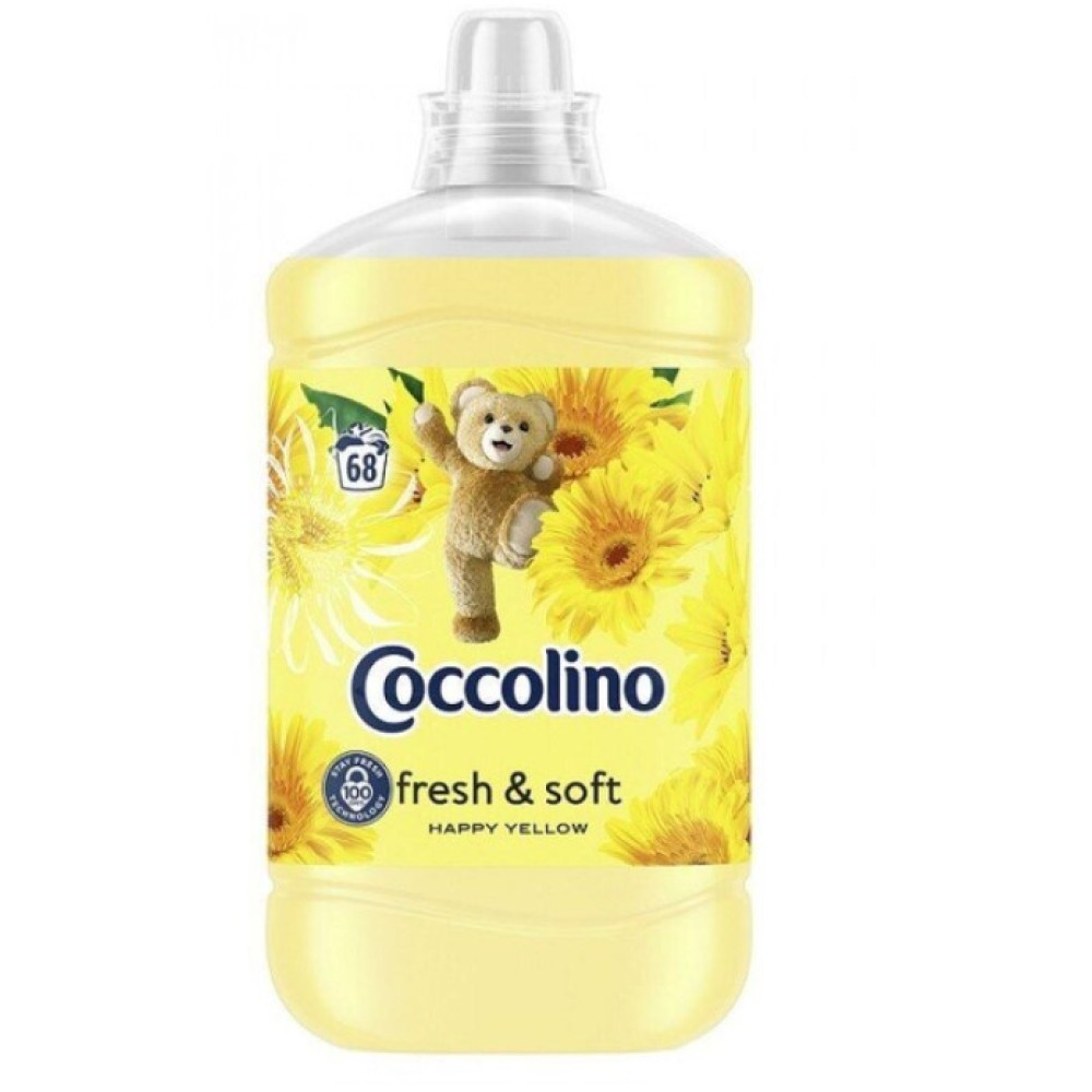 Coccolino ополіскувач 1,7л/68пр жовтий