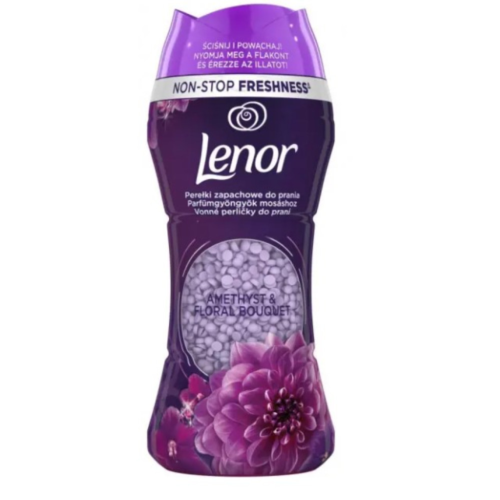 Ополіскувач гранульований Lenor Ametista&Bouquet Fiorito 210г