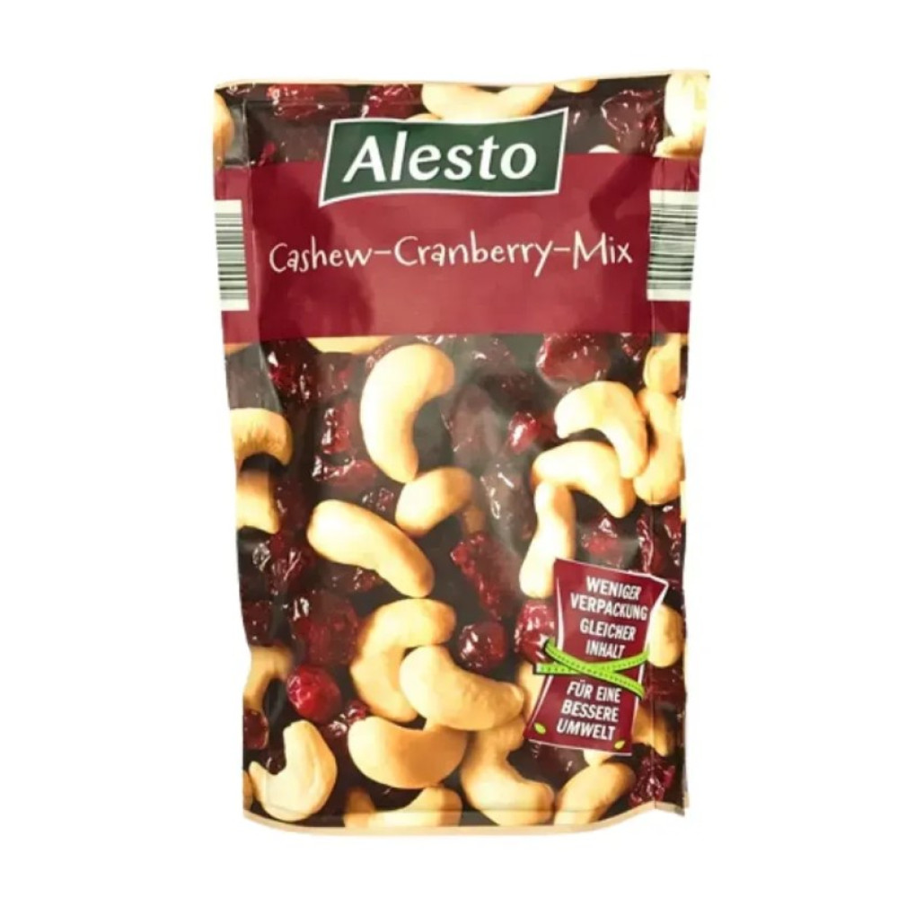 Микс Alesto кешью и клюква 200г