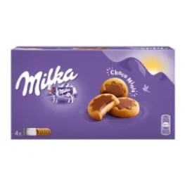 Песочное печенье со сливочным кремом и молочным Milka Choco Minis Stars 150 г