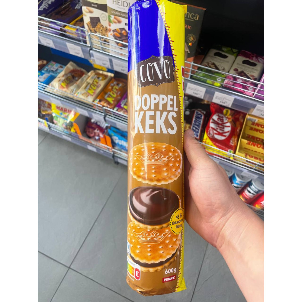 Печиво Doppel Keks з шоколадним кремом 600г
