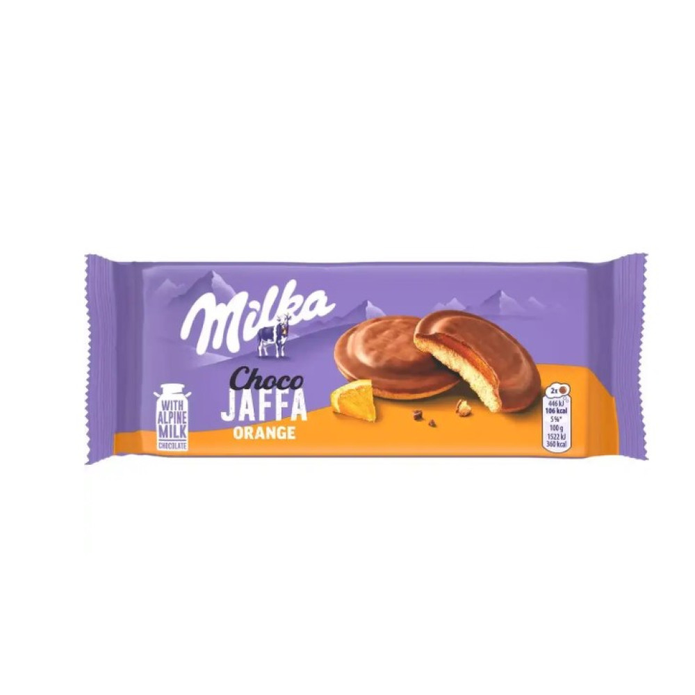 Печиво Milka Choco Dessert Orange 147 г
