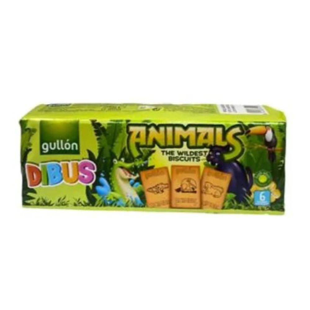 Печиво із зображенням тварин Gullon Animals 200г
