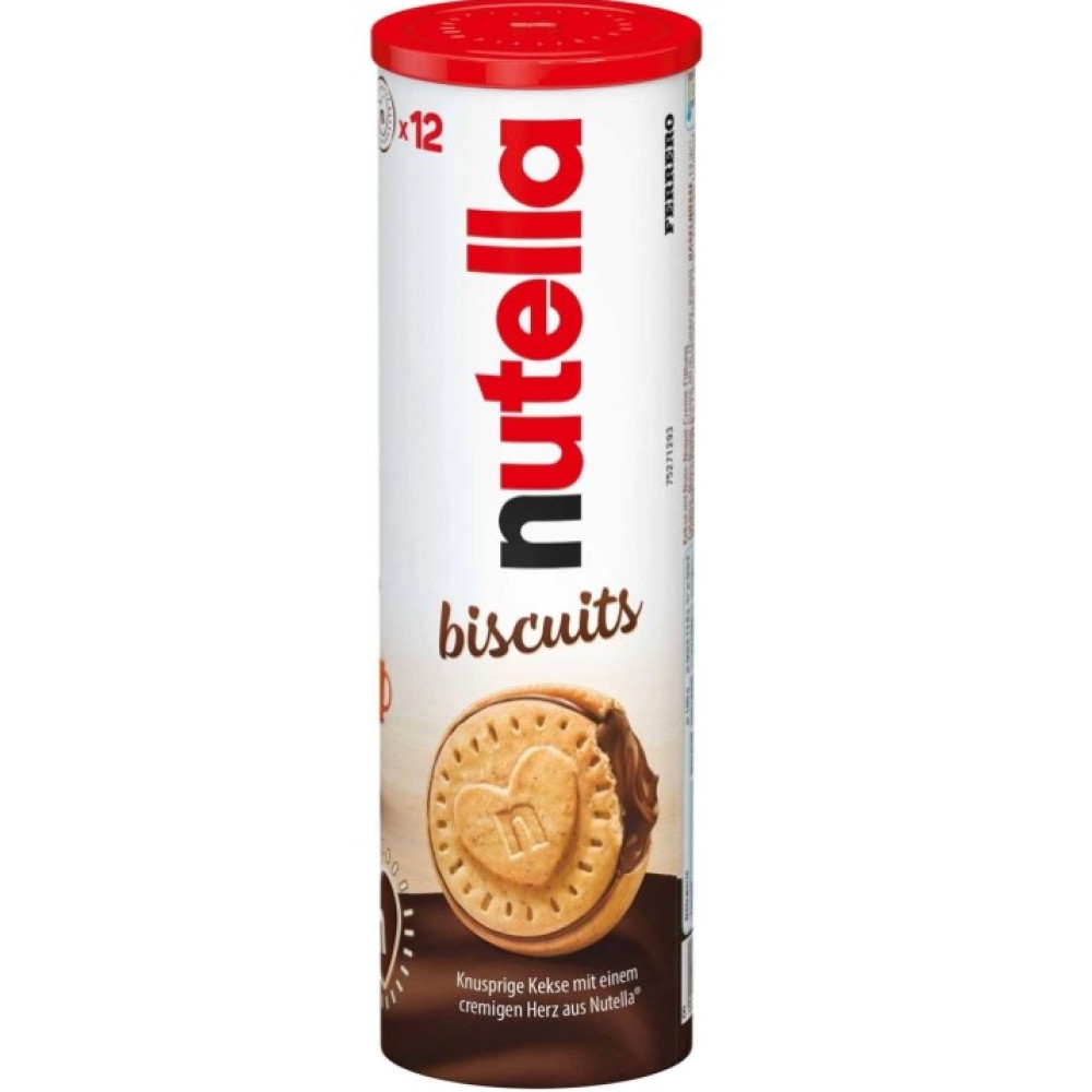 Печиво Nutella Biscuits в тубі 166г