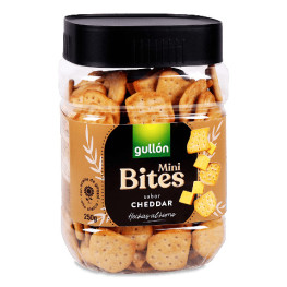Крекер с сиром Gullon Chedar Mini Bites 250 г