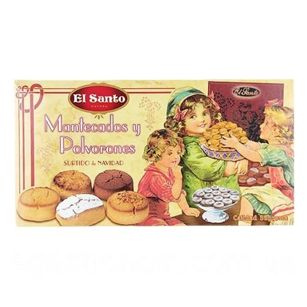 Пісочне печиво El Santo Mantecados y Polvorones 300 гр