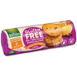 Печенье без глютена овсяное со вкусом апельсина и кусочками изюма GULLON 180 г