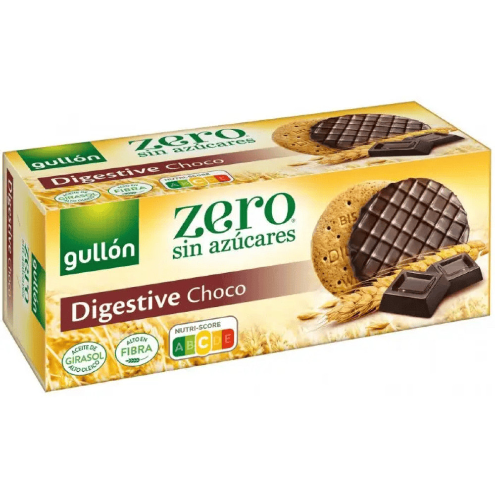 Печенье без сахара Gullon Diet Nature Digestive Choco 270г