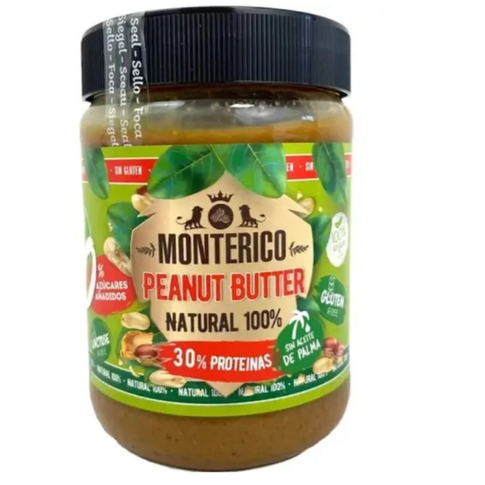 Арахісова паста Monterico Natural 100% без цукру 500г