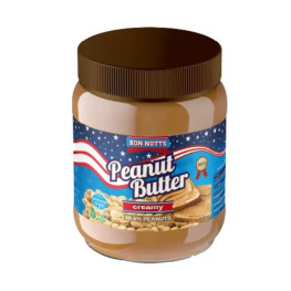 Паста арахісова мяка без цукру Bon Nutts, 340г