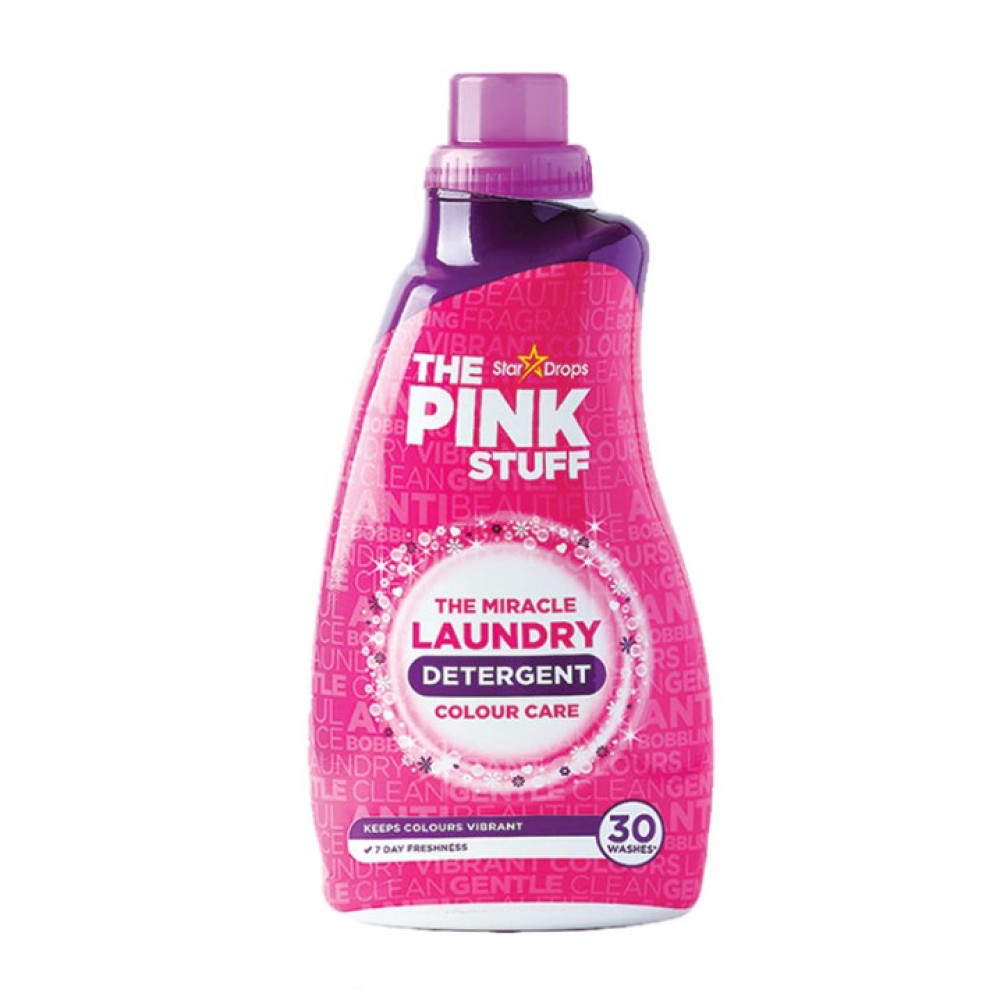 Гель для стирки цветных вещей Pink Stuff Laundry Detergent Colour Care 960 мл