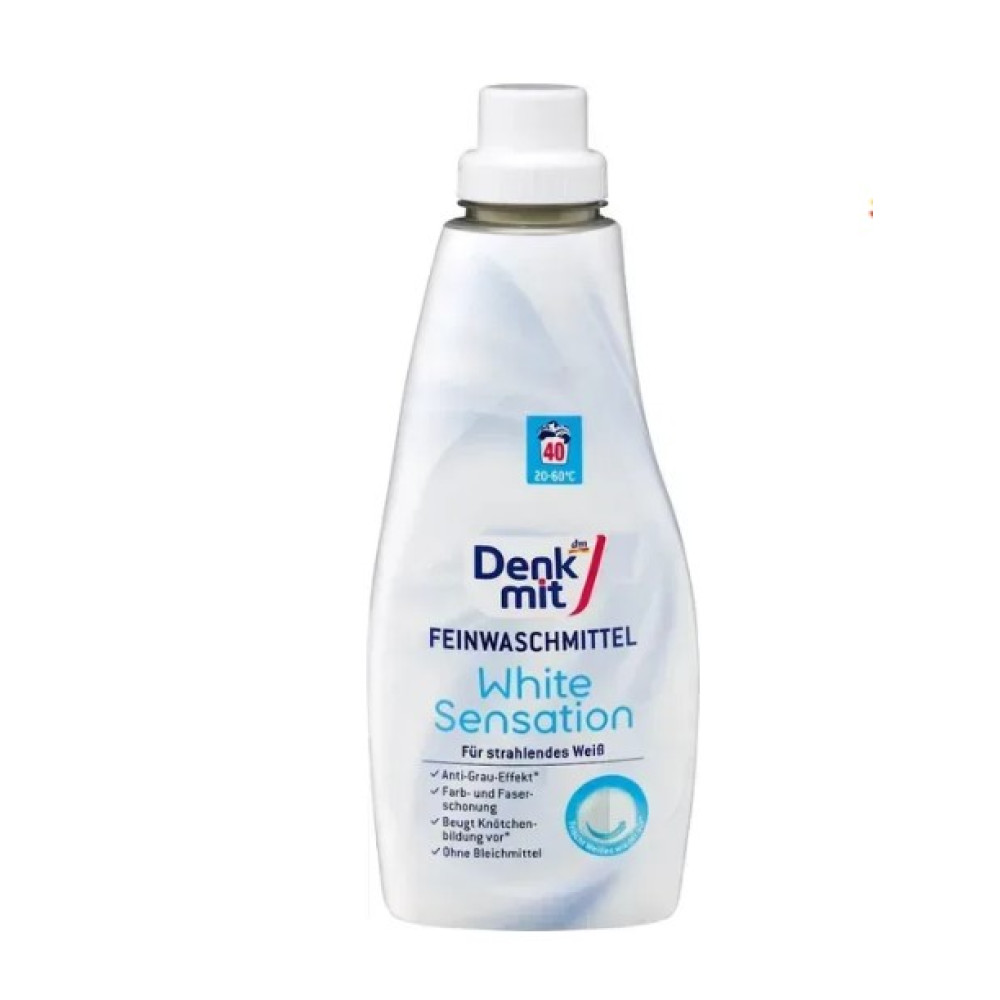 Гель для стирки белого белья Denkmit White Sensation