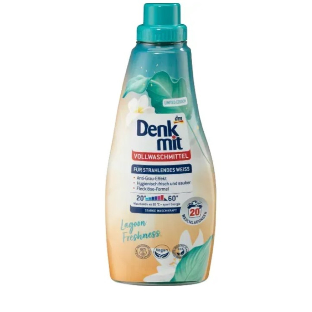 Гель для стирки белых вещей Denkmit Lagoon Freshness 1л