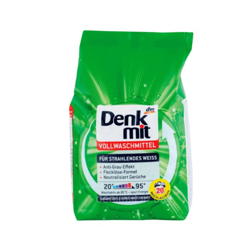 Стиральный порошок для белого белья Denkmit 1,35кг