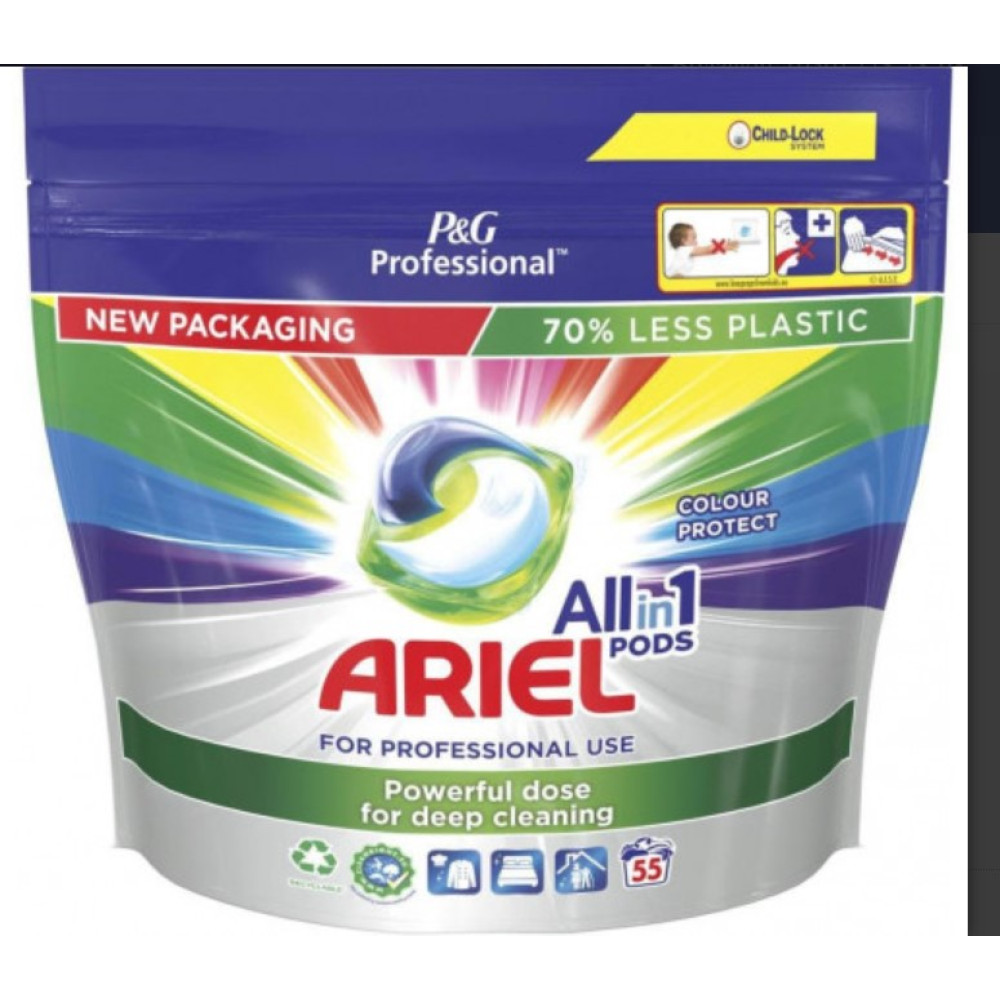 Ariel 55шт капсули Сolor Professional