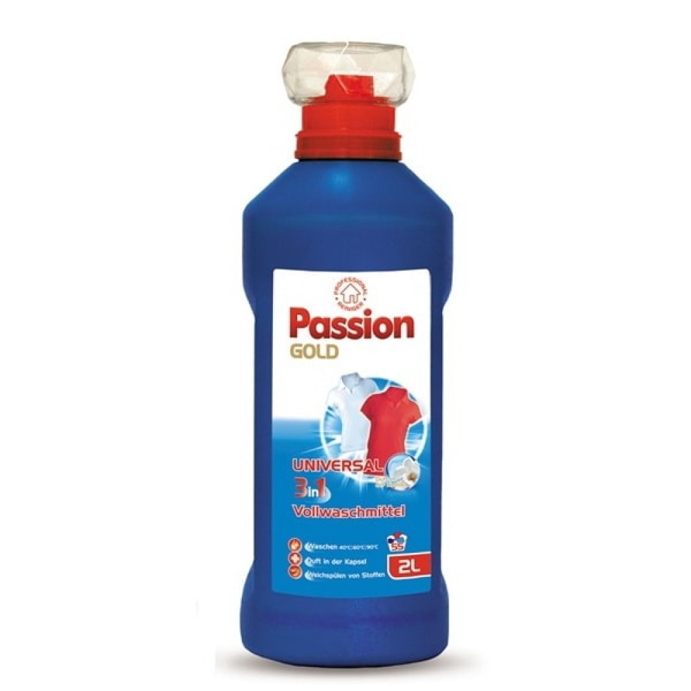 Гель для стирки Passion Gold Универсальный 3в1 2л