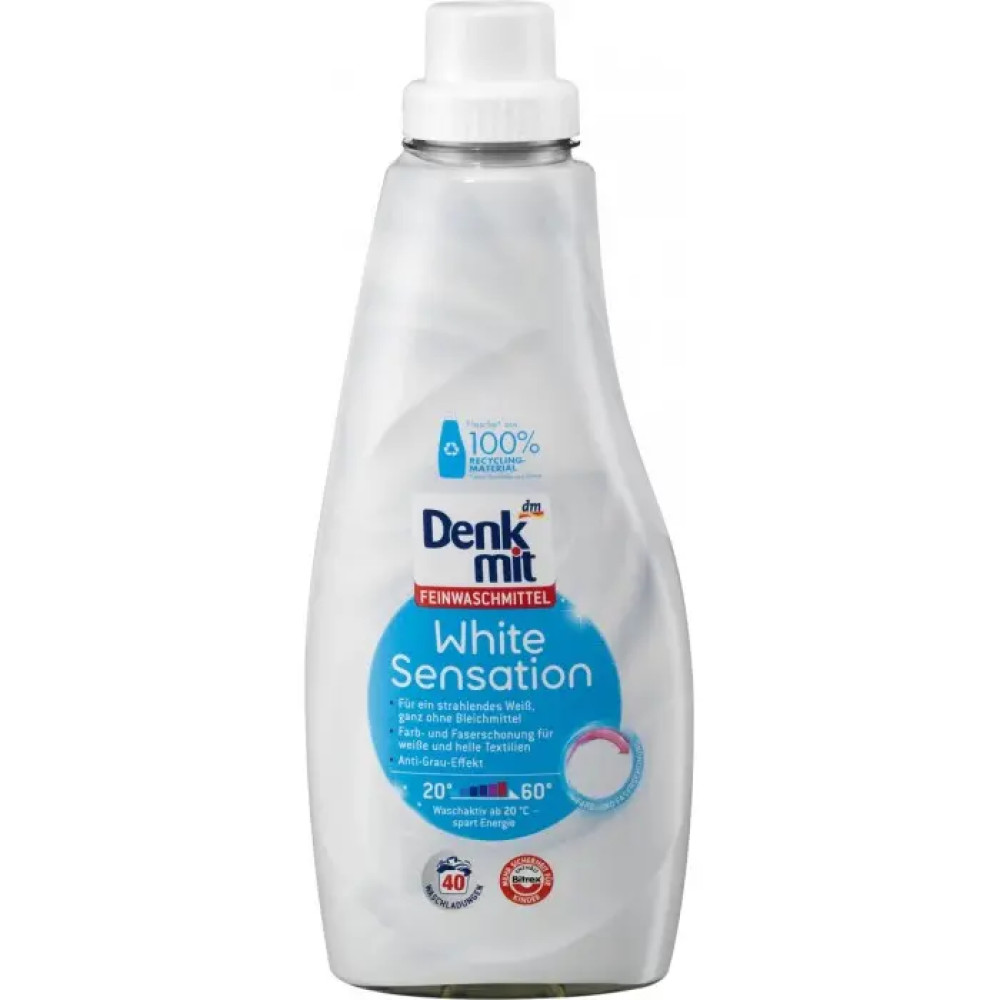 Средство для стирки белого белья Denkmit White Sensation