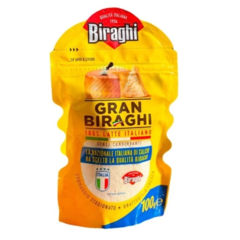 Сир Biraghi тертий Gran Biralungo 100г