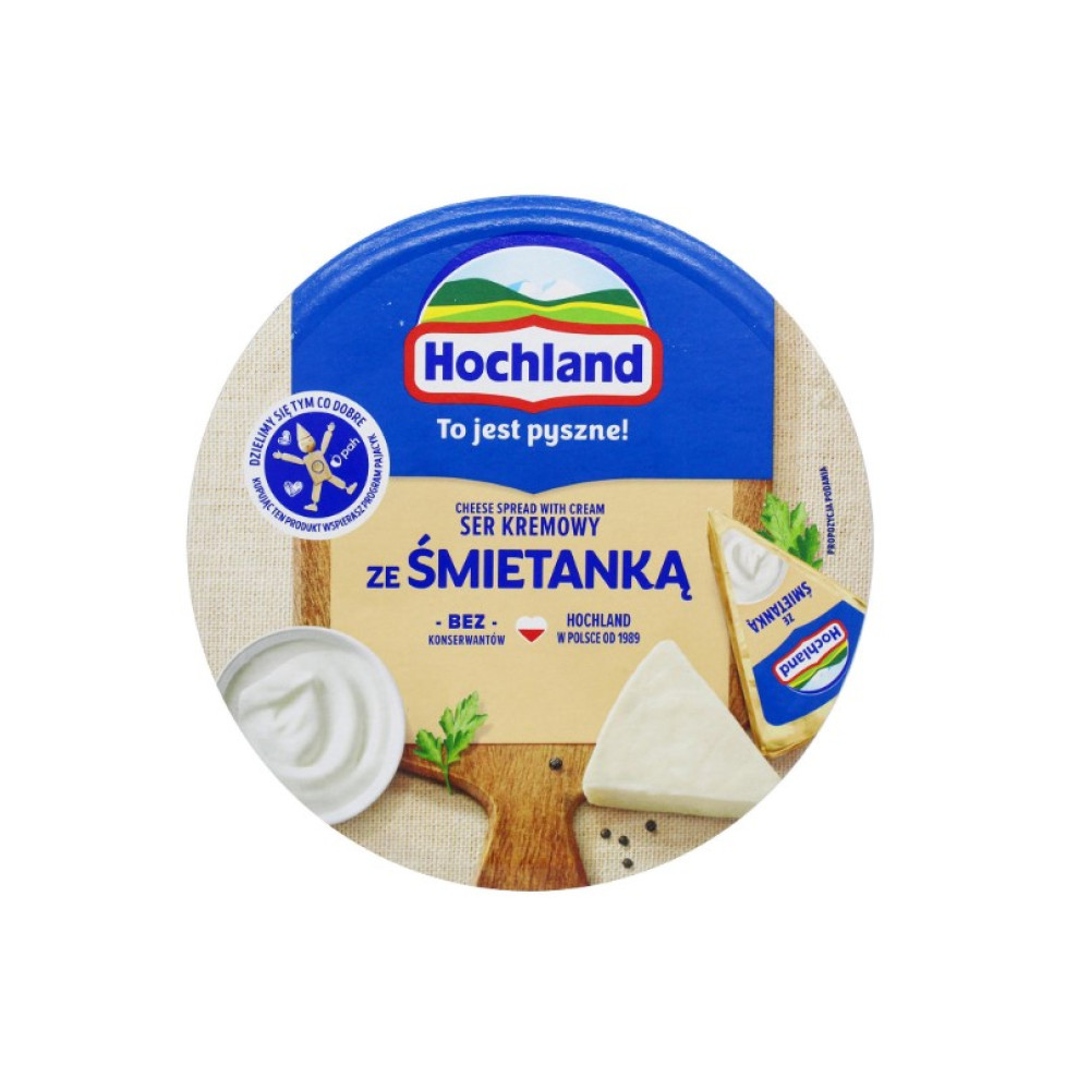 Сыр плавленый Hochland треугольник со сметаной 180г
