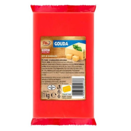 Сир твердий Ser Gouda w Kawalku Гауда Pilos 1 кг