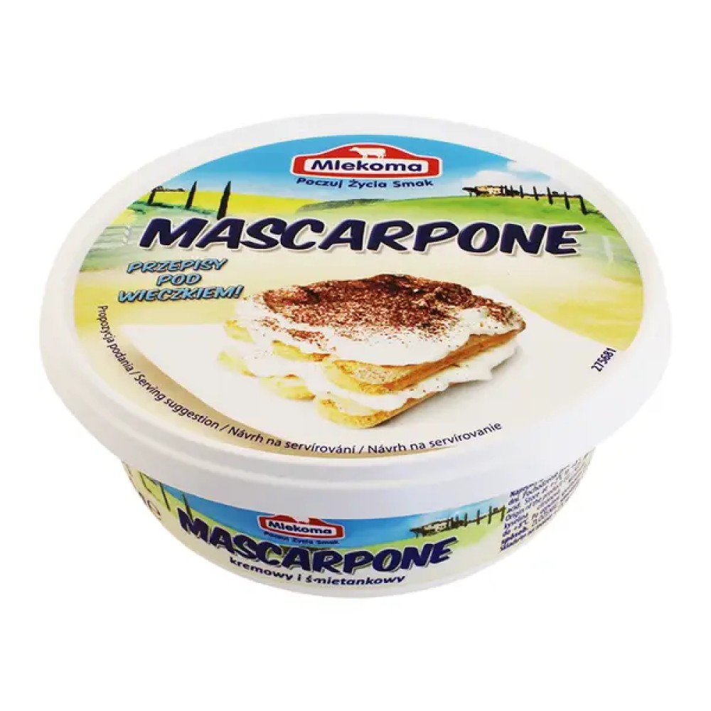 Сыр маскарпоне Mlekoma Mascarpone 250г.