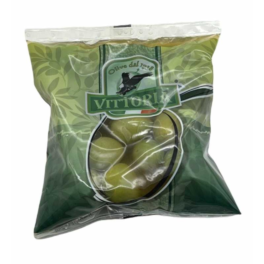 Італійські зелені оливки Vittoria Olive Verdi Dolci Giganti, 250/450г