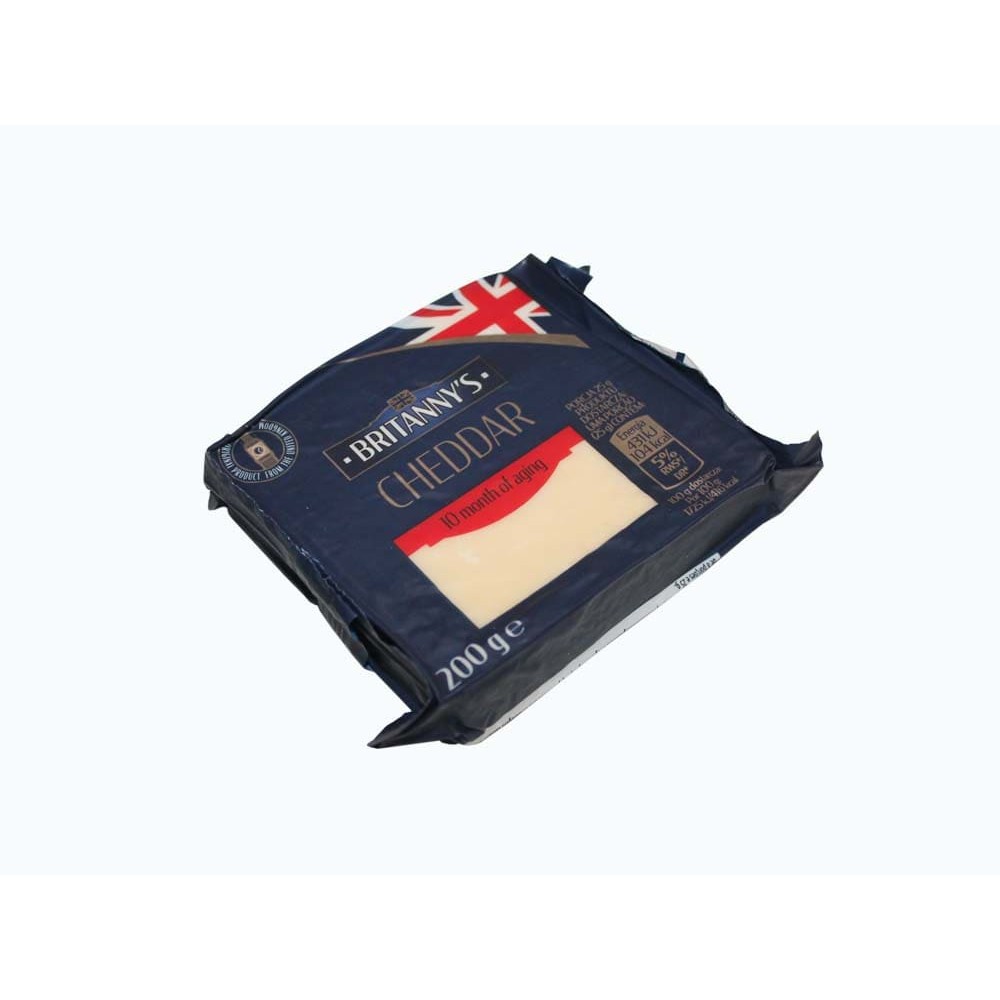 Сир Чеддер Cheddar Brittany's, Великобританія 200г.