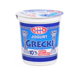 Йогурт греческий 10% Mlekovita 400г