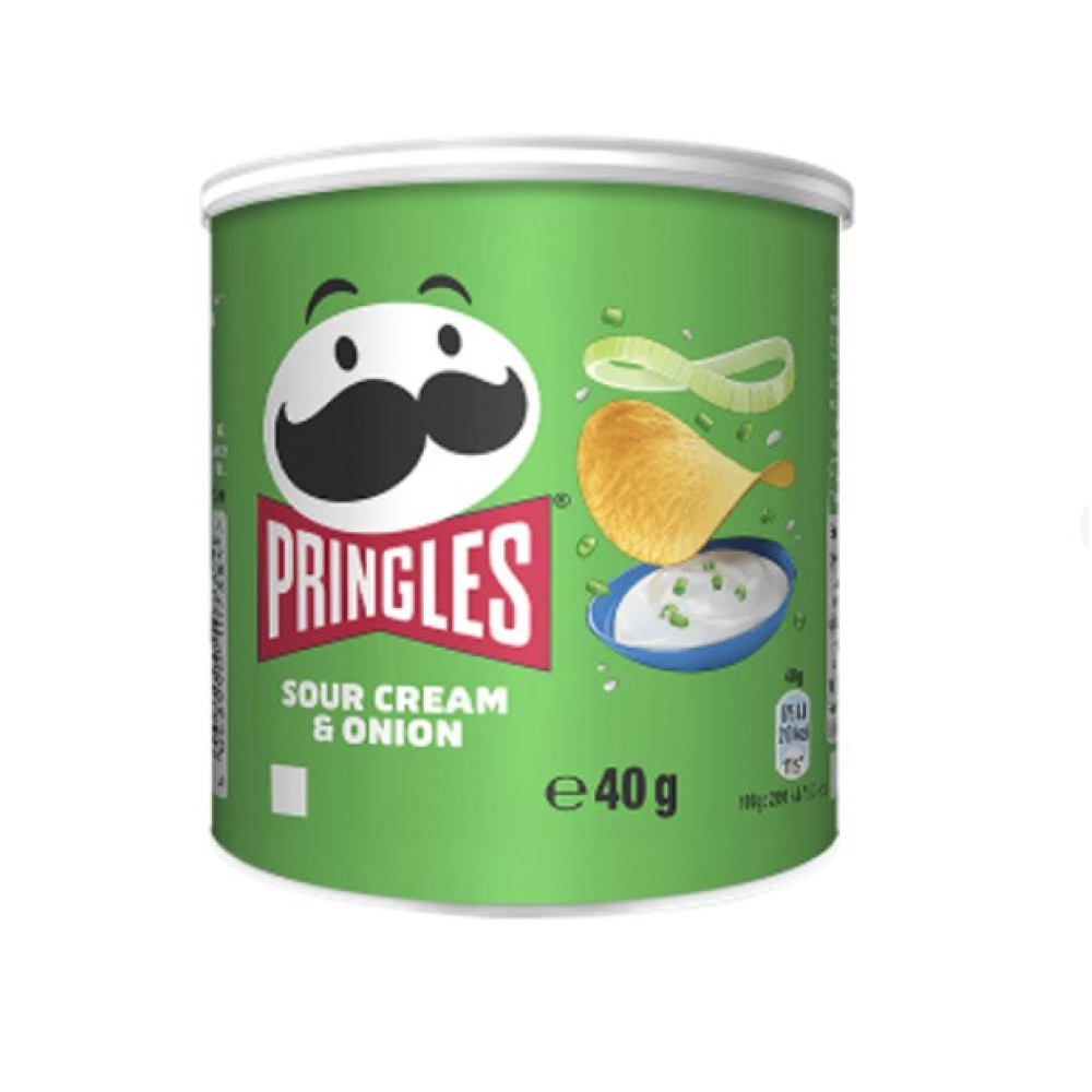 Чіпси Pringles Mini Sour Cream & Onion 40г