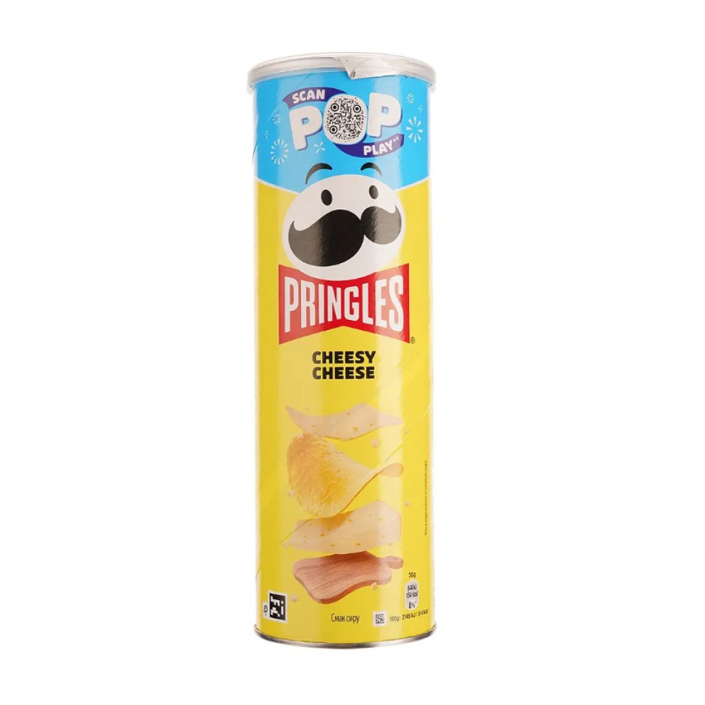 Чіпси Pringles Cheesy Cheese 165г