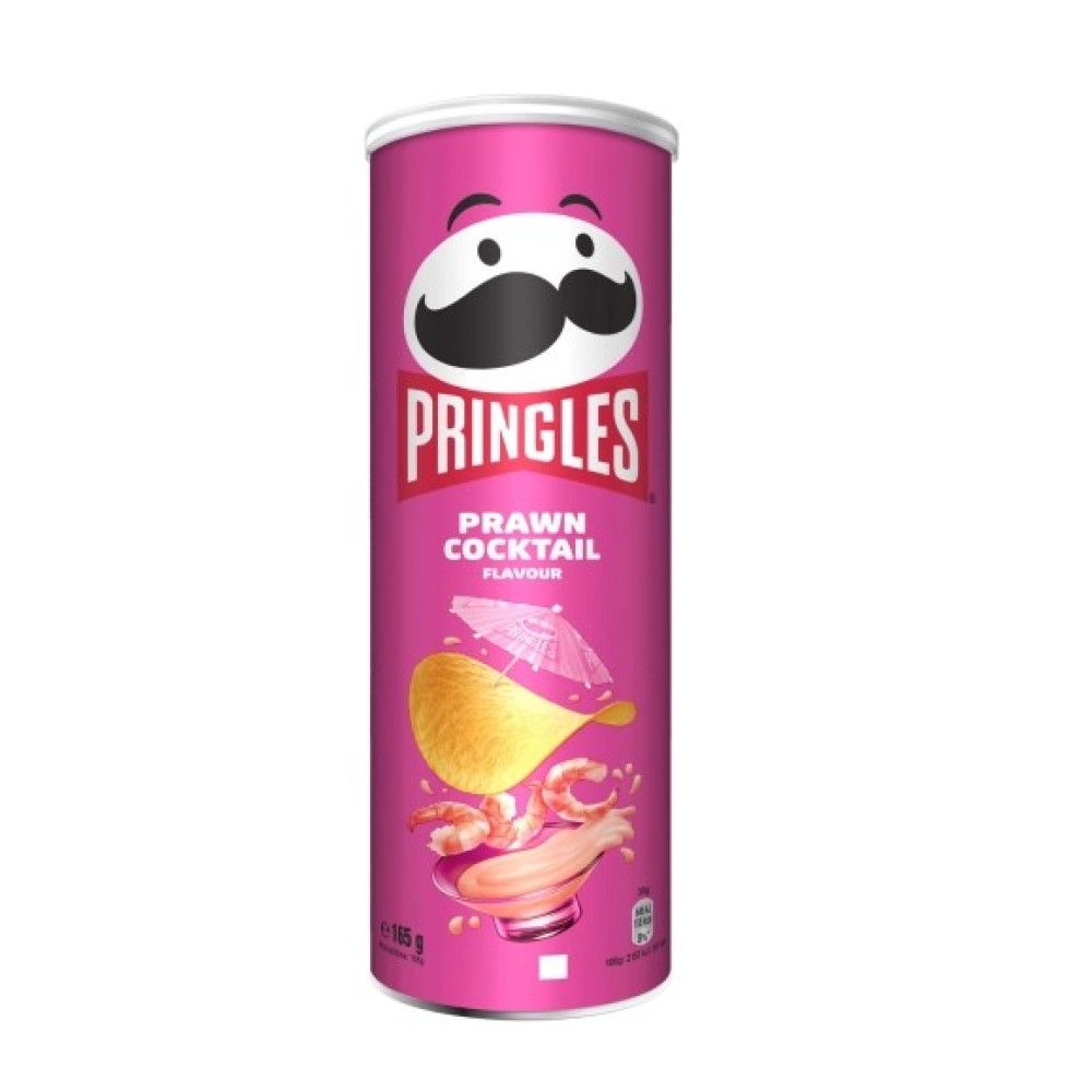 Чіпси Pringles Prawn Cocktail коктейль із креветок 165г