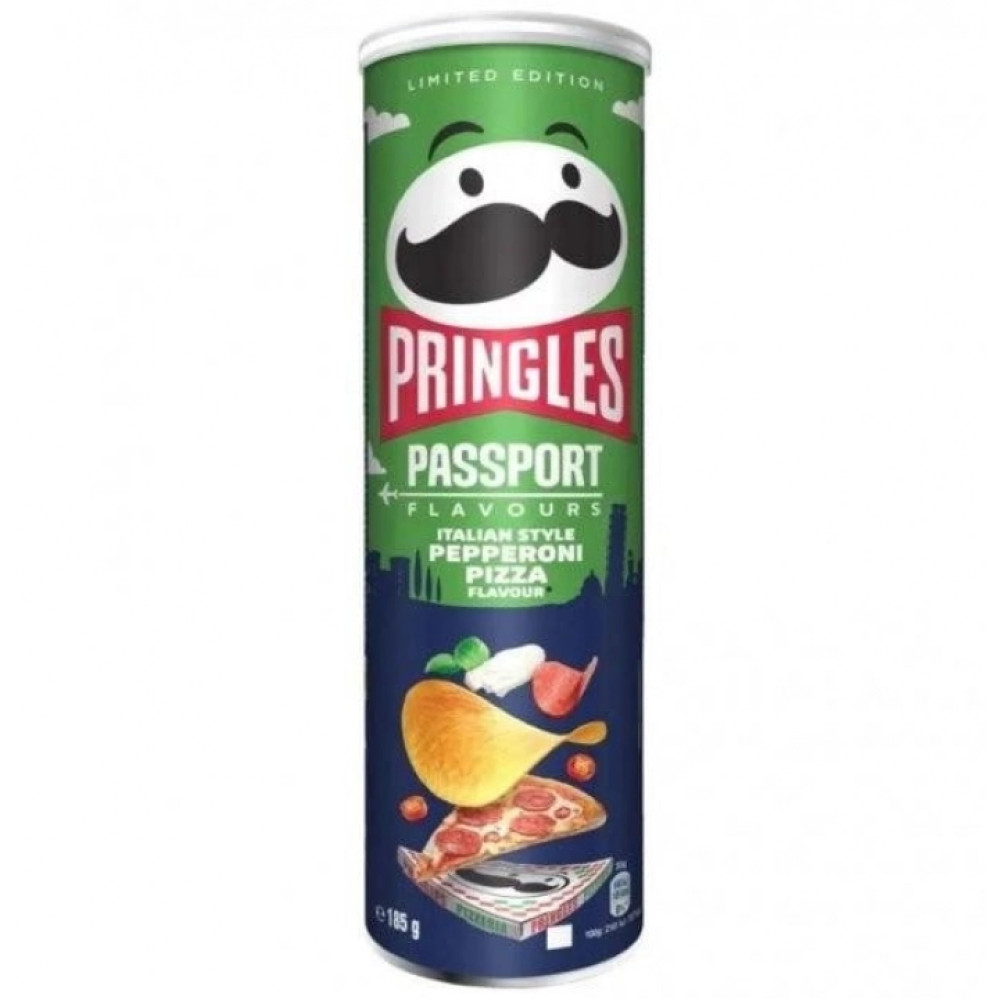 Чіпси Pringles Papperoni Pizza 185 г