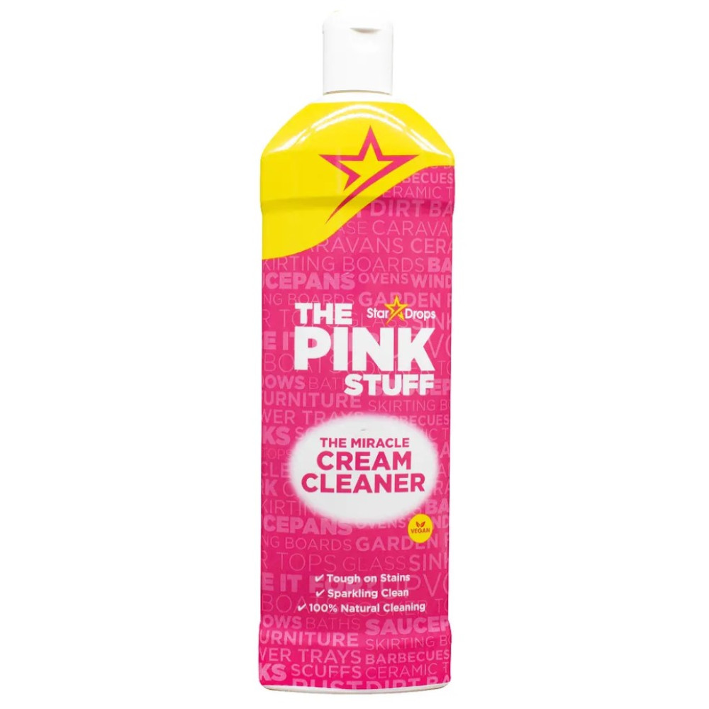 Абразивний крем для чищення твердих поверхонь The Pink Stuff Cream Cleaner 500мл